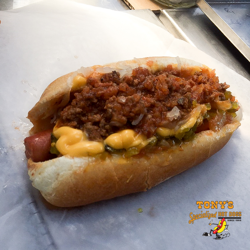 Super Hot Dog - Tony's Hot Dogs Super Hot Dog - Tony's Hot Dogs